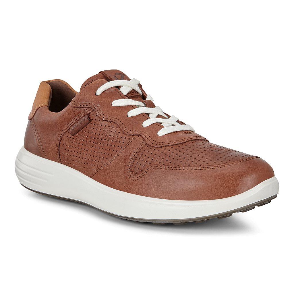 Chaussures Décontractées Ecco Soft 7 Runner Homme Marron 7063-TPQRL